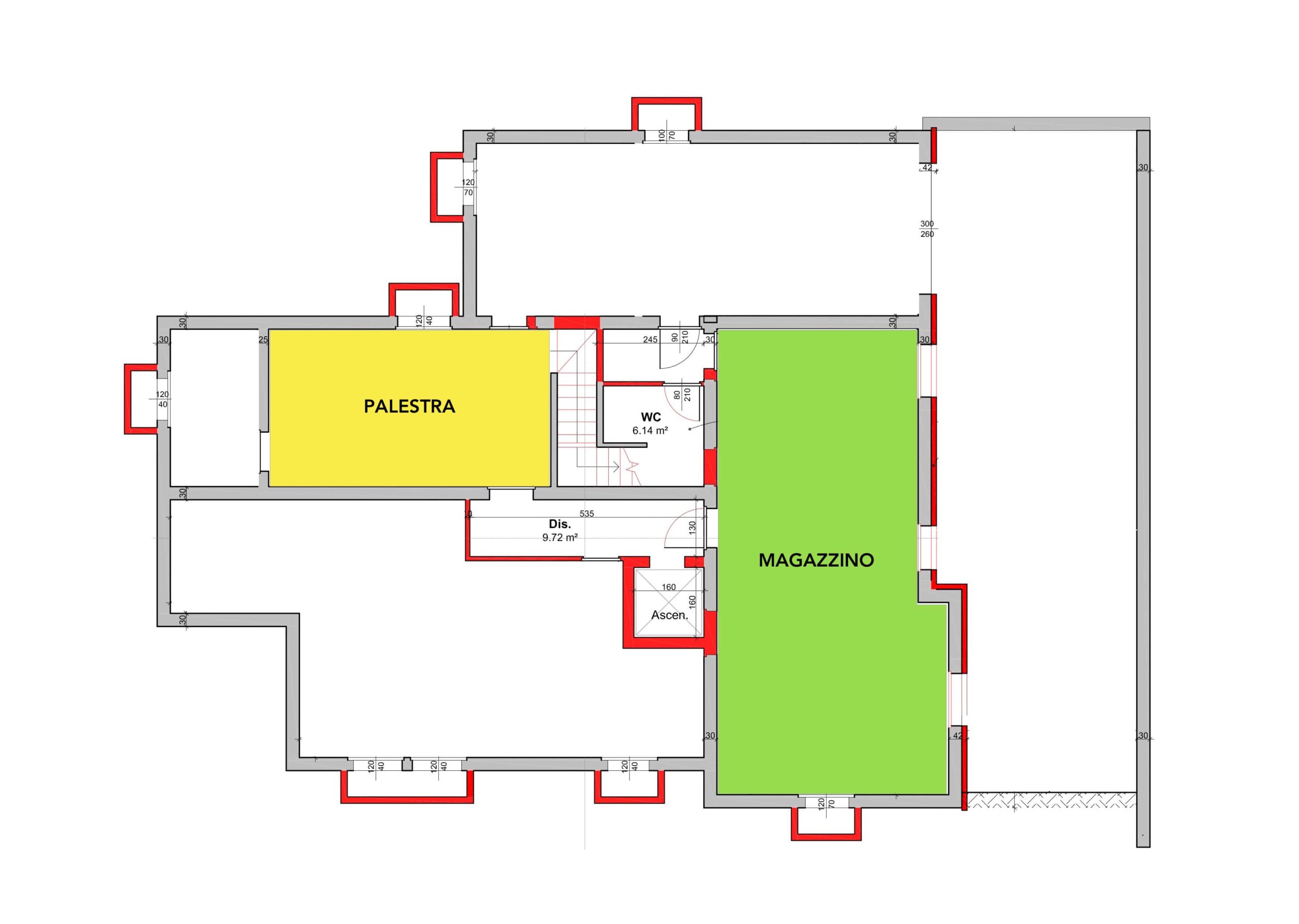 Albero delle Possibilita Mappa Piano Interrato