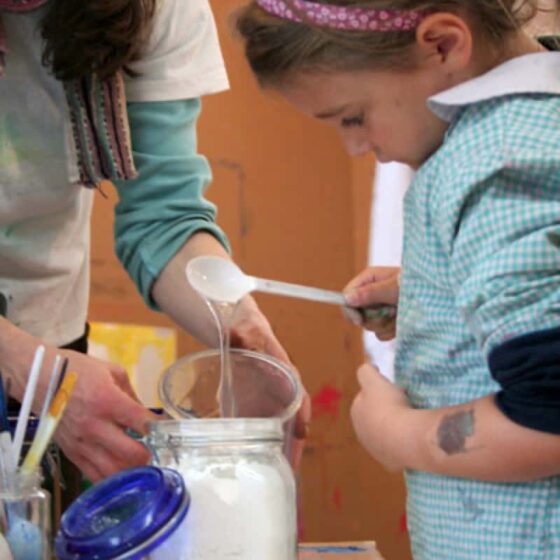 Lab di espressione con il colore ok