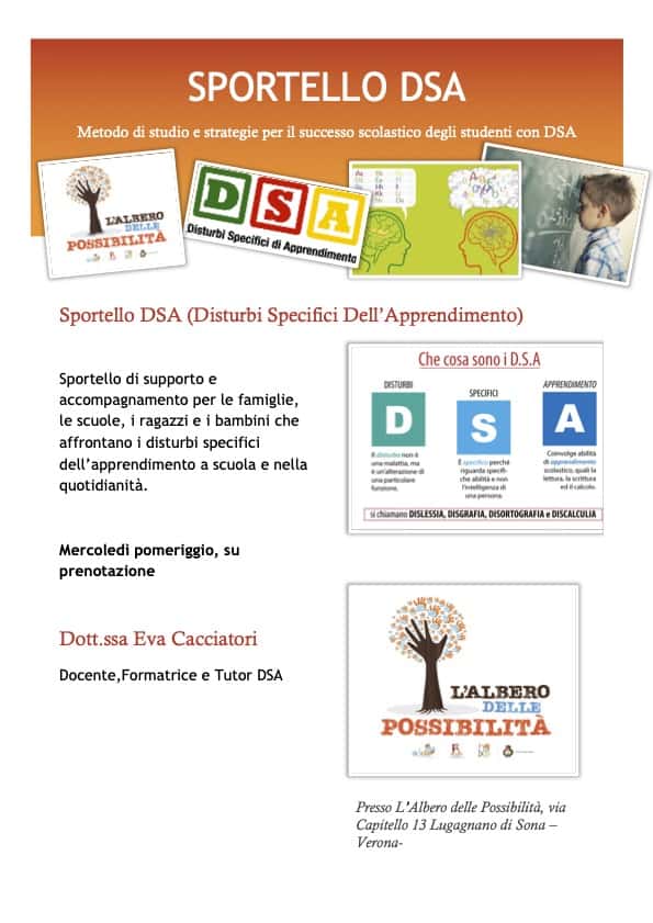 Sportello DSA volantinook