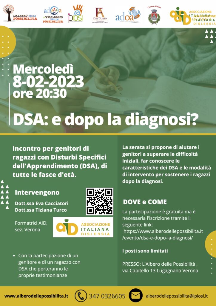 DSA e dopo la diagnosi