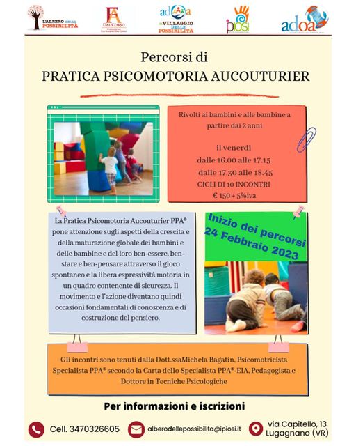 Conosci la Pratica Psicomotoria Aucouturier PPA® Questa metodologia psicomoto