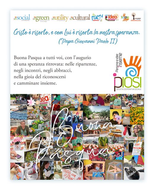 Da tutti noi buona Pasqua