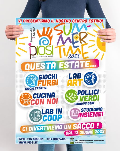 Pronti per l'estate con IPIOSI Summertime! Cooperativa I Piosi L'estate