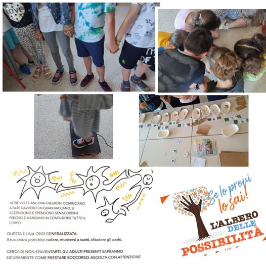 Oggi è il penultimo giorno di scuola e noi siamo