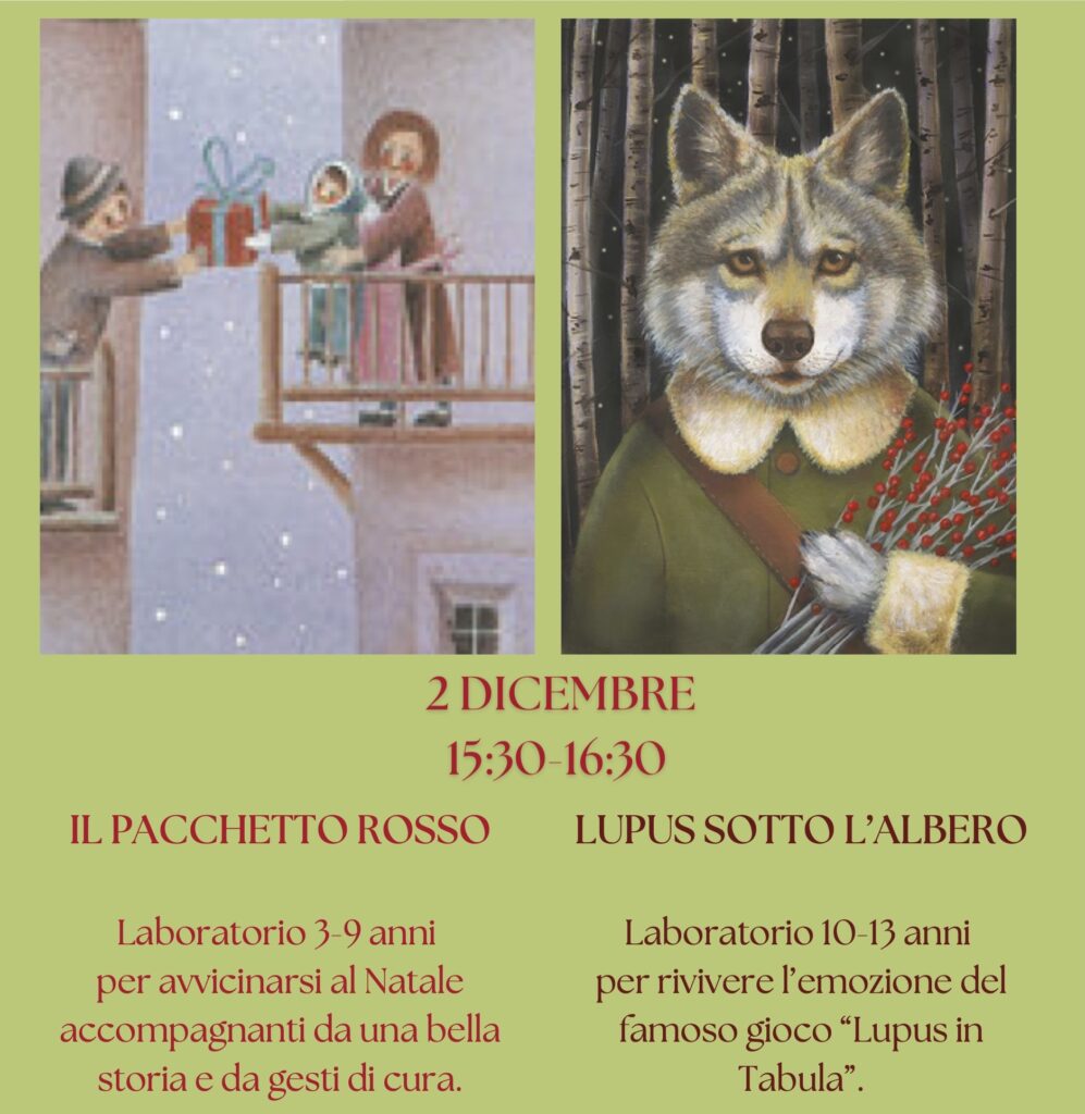 Villaggio di natale caleidoscopico Dicembre
