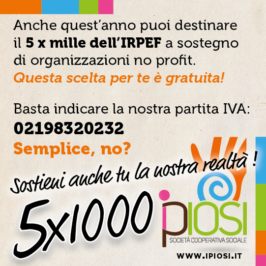 Un piccolo gesto, un grande aiuto! #x