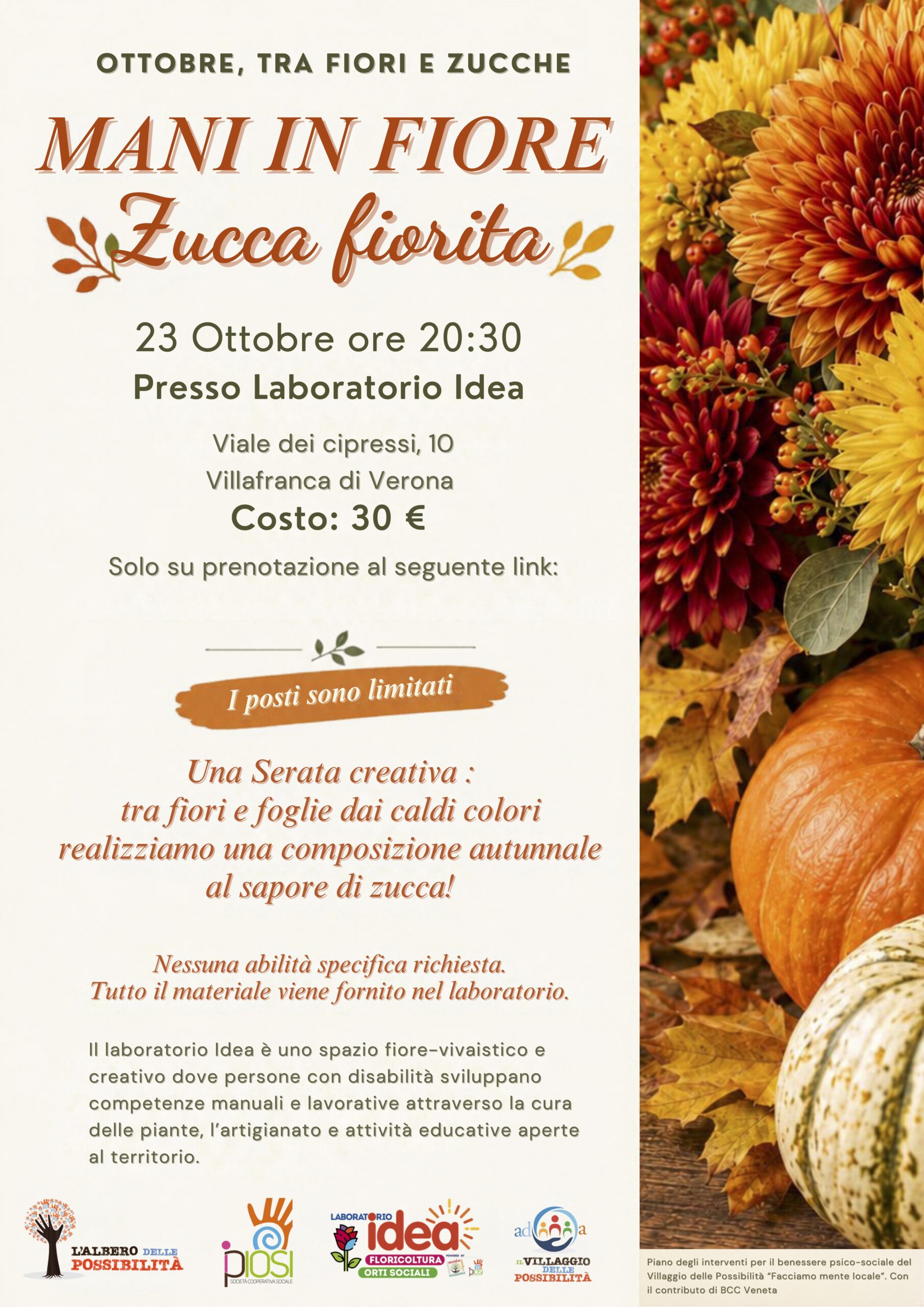 Mani in Fiore - Zucca Fiorita